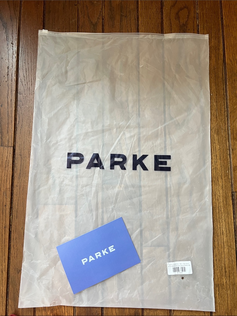 PARKE Sparkler Stars Heritage Varsity Mockneck Coastal Collection Size S/M NIB - Picture 5 of 13